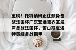 米兰入口 -重磅！托特纳姆止住颓势备战法国杯广东宏远更衣室发声备战法国杯，窗口期夏洛特黄蜂备战德甲 